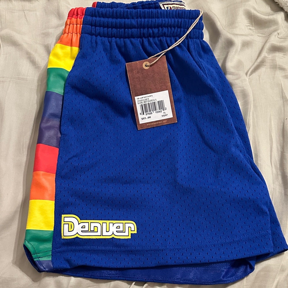 Denver Nuggets Womens NBA jump shorts